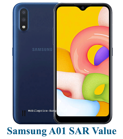 Samsung A01 SAR Value (Head and Body)