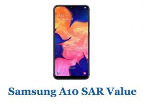 samsung a 41 sar