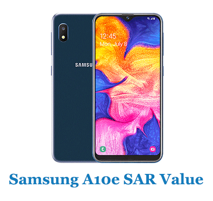 Samsung A10e SAR Value