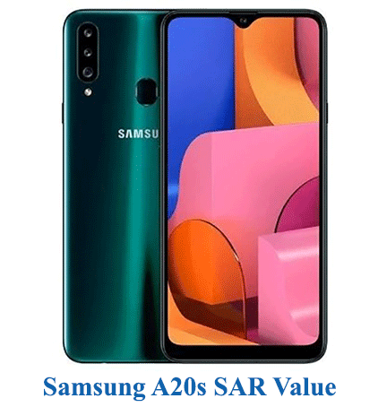Samsung A20s SAR Value (Head and Body)