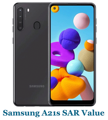 Samsung A21s SAR Value (Head and Body)