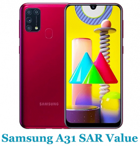 sar samsung a31