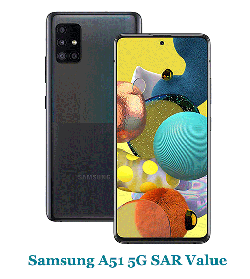 Samsung A51 5G SAR Value (Head and Body)