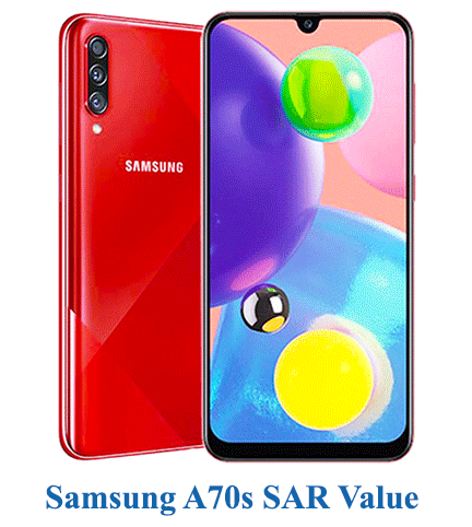 Samsung A70s SAR Value (Head and Body)