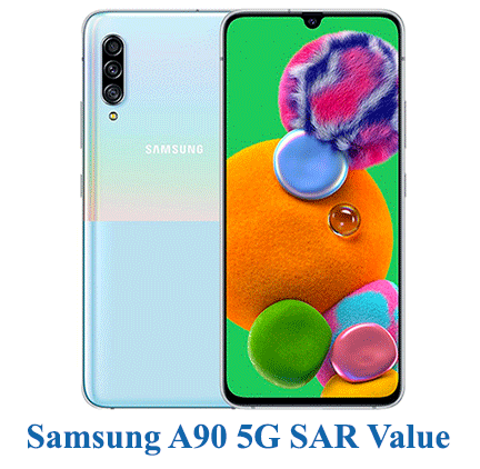 Samsung A90 5G SAR Value (Head and Body)