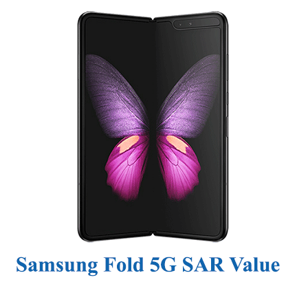 Samsung Fold 5G SAR Value (Head and Body)