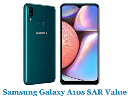 Samsung Galaxy A10s SAR Value