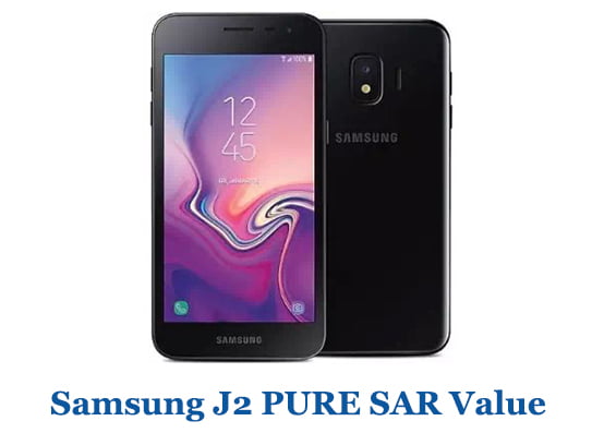 Samsung J2 PURE SAR Value