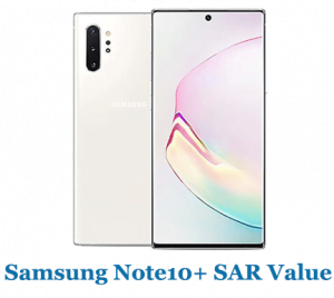 galaxy note 10 lite sar value