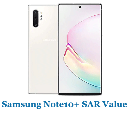 Samsung Note10+ SAR Value