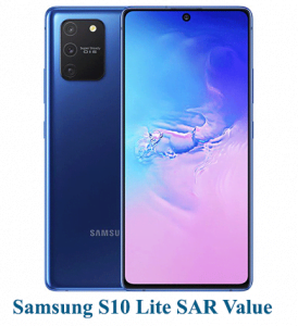 samsung galaxy s10 sar