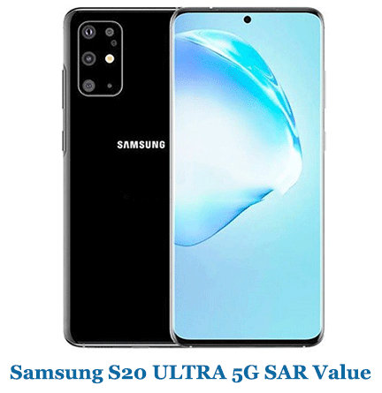 Samsung S20 ULTRA 5G SAR Value (Head and Body)