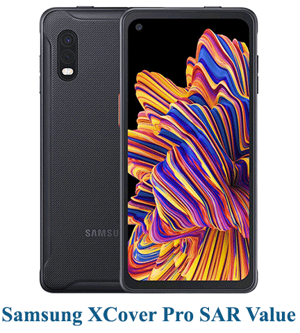 Samsung XCover Pro SAR Value (Head and Body)