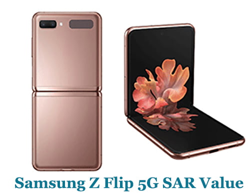 Samsung Z Flip 5G SAR Value (Head and Body)