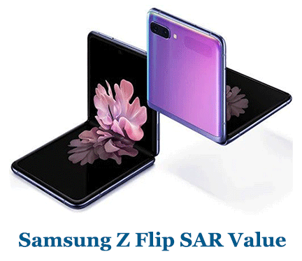 Samsung Z Flip SAR Value (Head and Body)