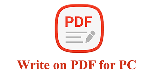 Write on PDF for PC 