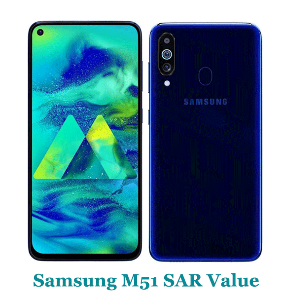 Samsung M51 SAR Value (Head and Body)