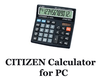 CITIZEN Calculator App for PC