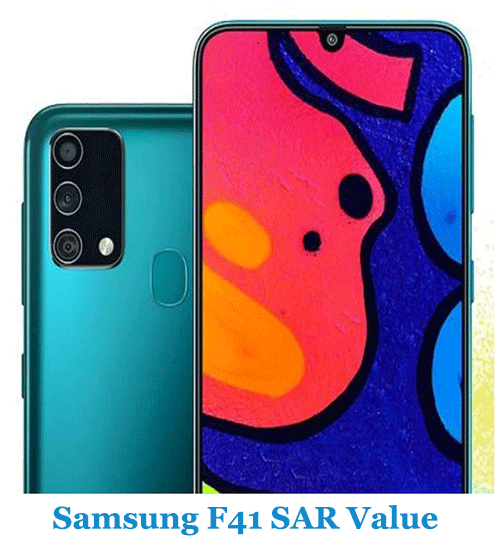 Samsung F41 SAR Value (Head and Body)