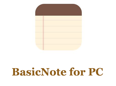 BasicNote for PC 
