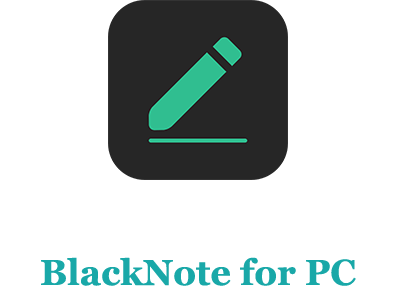 BlackNote for PC