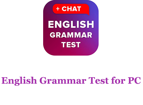 English Grammar Test for PC