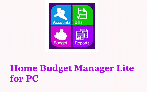 Home Budget Manager Lite for PC