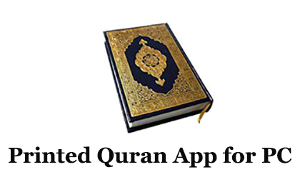 Printed Quran App for PC
