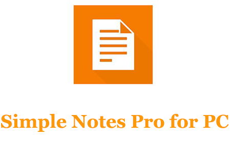 Simple Notes Pro for PC 