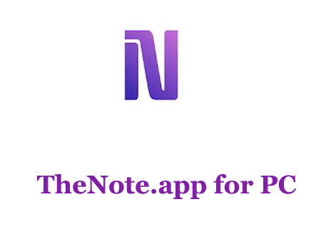 TheNote.app for PC