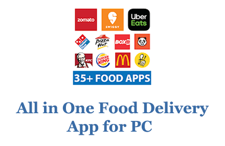 All in One Food Delivery App for PC