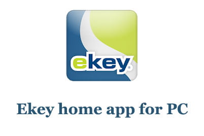 Ekey home app for PC