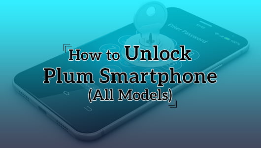 How to Unlock Plum Smartphone