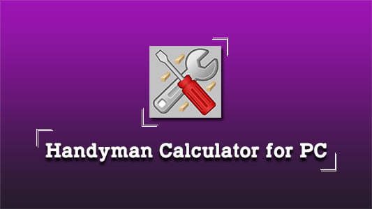 Handyman Calculator for PC