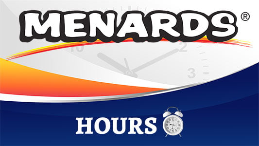 Menards Hours