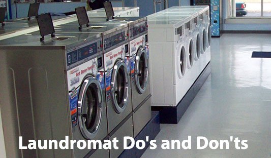Do's and don'ts of laundromat